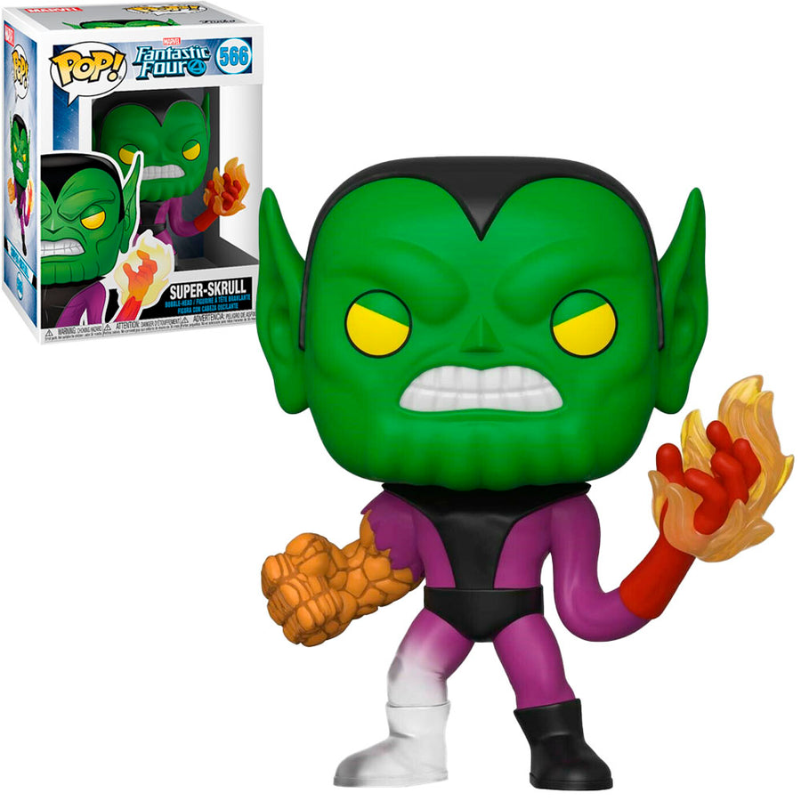 FUNKO POP MARVEL FANTASTIC FOUR - SUPER-SKRULL 566 BRINDE