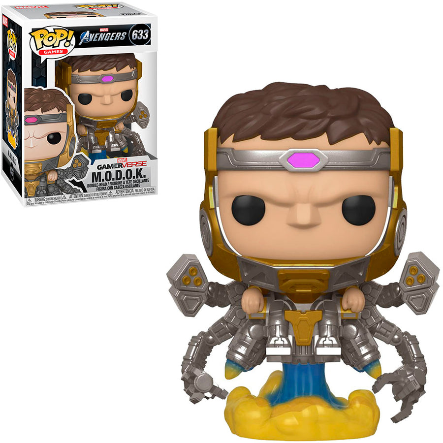 FUNKO POP MARVEL GAMERVERSE AVENGERS - M.O.D.O.K 633 BRINDE