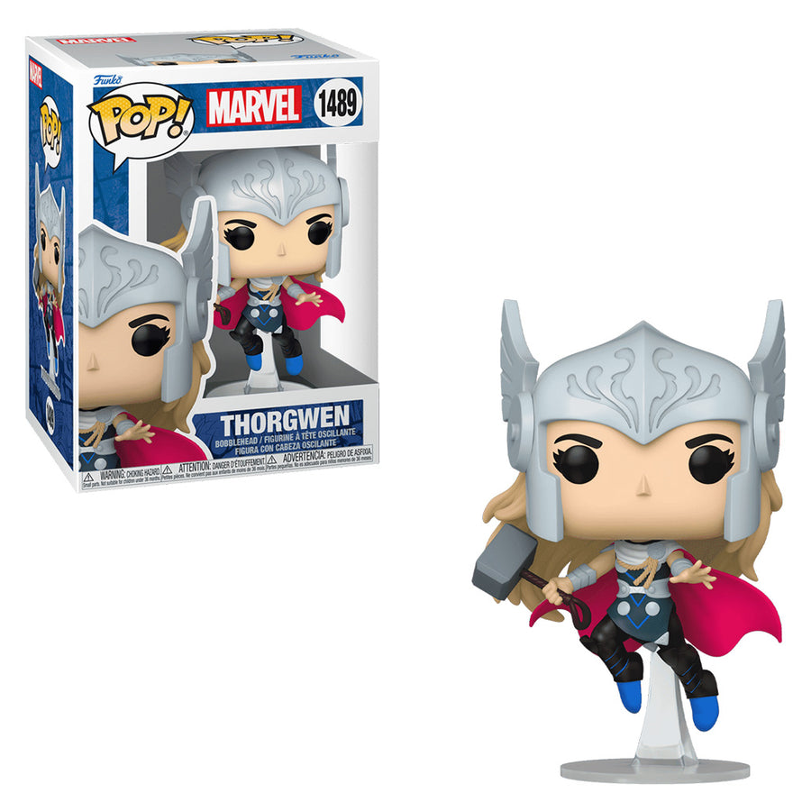 FUNKO POP MARVEL GWENVERSE - THORGWEN 1489 BRINDE