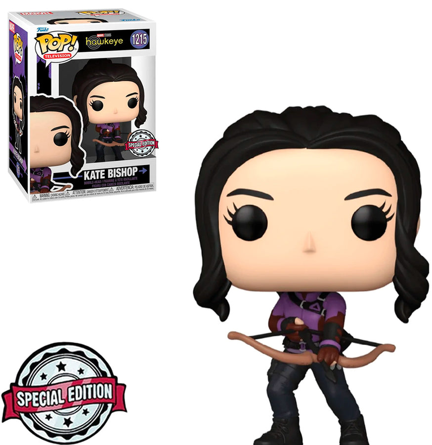 FUNKO POP MARVEL HAWKEYE EXCLUSIVE - KATE BISHOP 1215 BRINDE