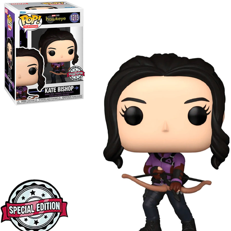 FUNKO POP MARVEL HAWKEYE EXCLUSIVE - KATE BISHOP 1215 BRINDE