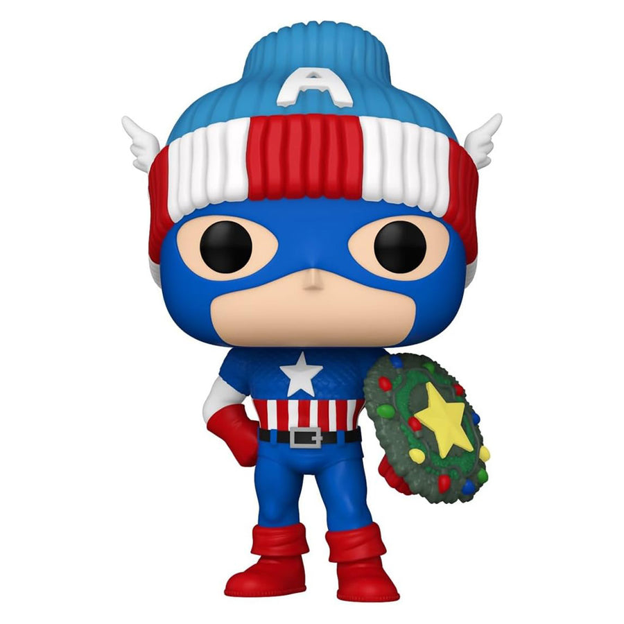 FUNKO POP MARVEL HOLIDAY - CAPTAIN AMERICA 1438