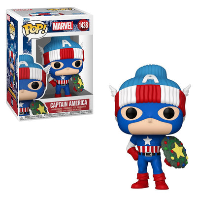 FUNKO POP MARVEL HOLIDAY - CAPTAIN AMERICA 1438