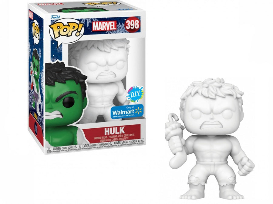 FUNKO POP MARVEL HOLIDAY D.I.Y - HULK 398 BRINDE