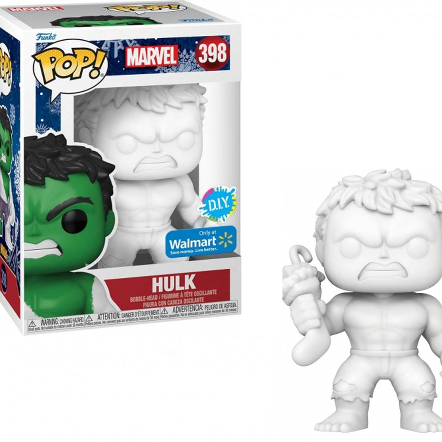 FUNKO POP MARVEL HOLIDAY D.I.Y - HULK 398 BRINDE
