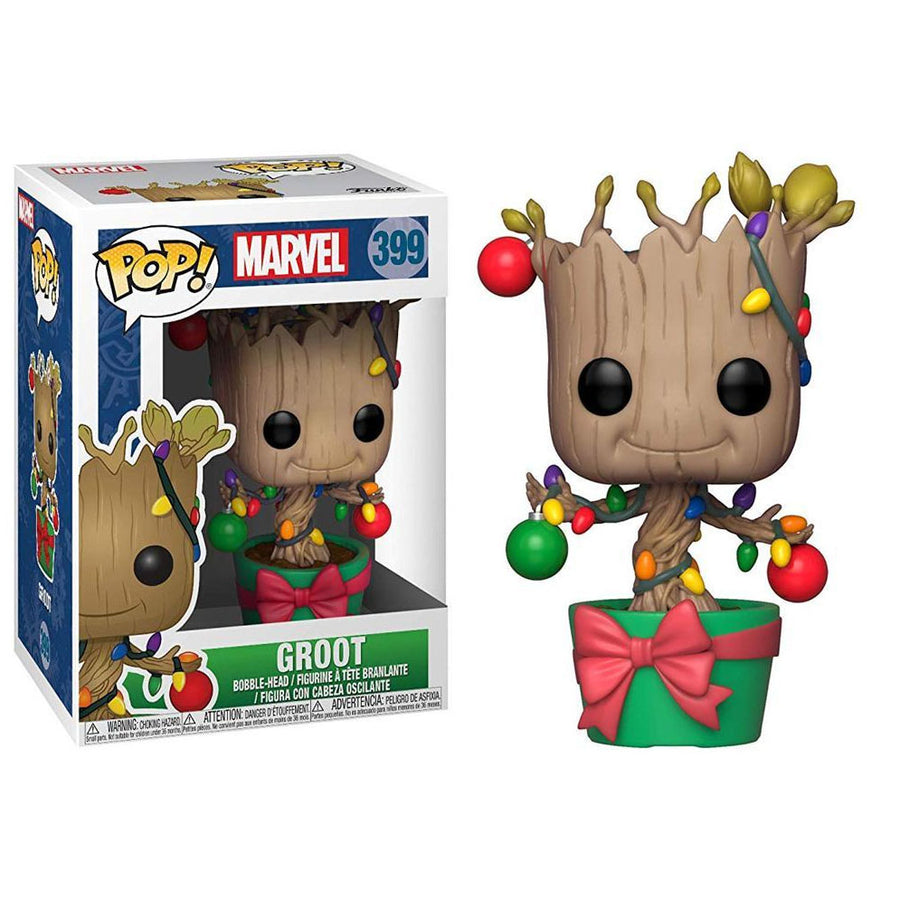 FUNKO POP MARVEL HOLIDAY - GROOT 399 BRINDE