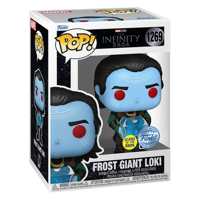 FUNKO POP MARVEL INFINITY SAGA EXCLUSIVE - FROST GIANT LOKI (GLOWS IN THE DARK) 1269
