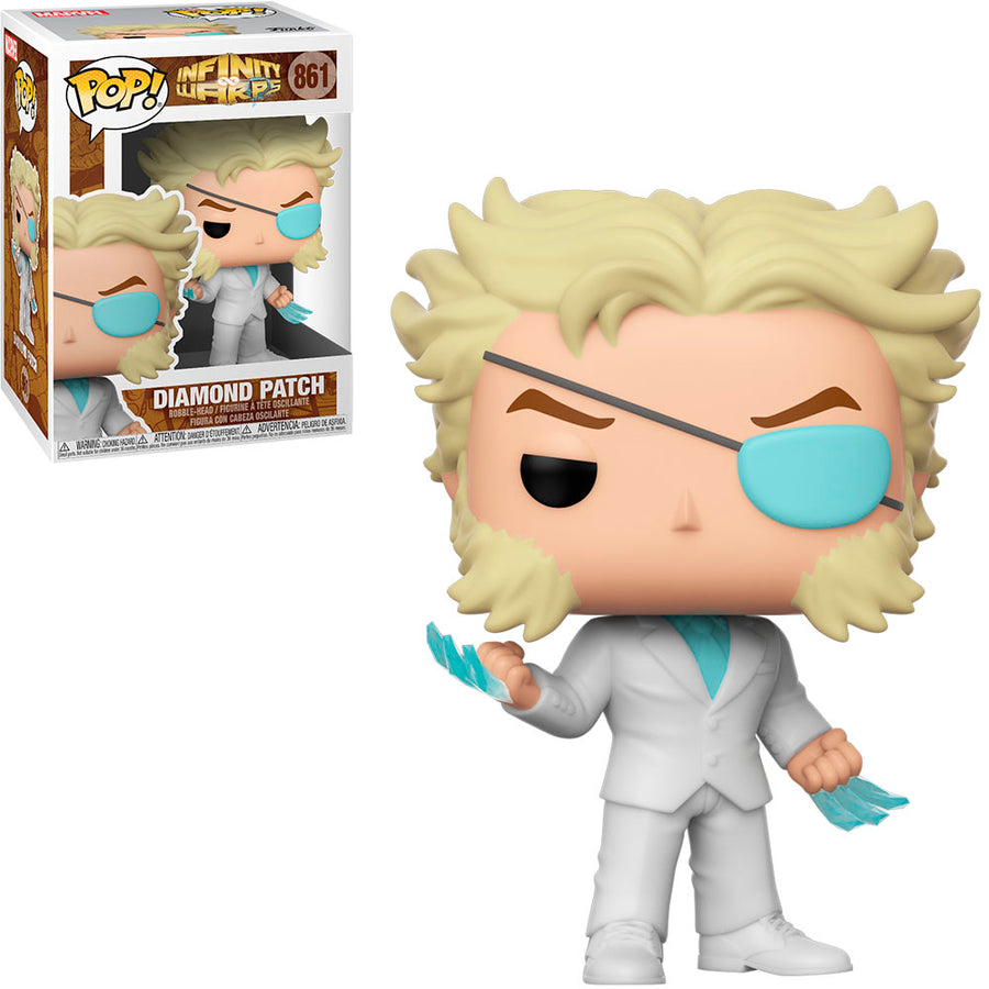 FUNKO POP MARVEL INFINITY WARPS - DIAMOND PATCH 861 BRINDE