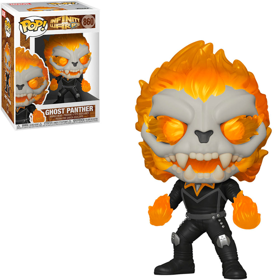 FUNKO POP MARVEL INFINITY WARPS - GHOST PANTHER 860