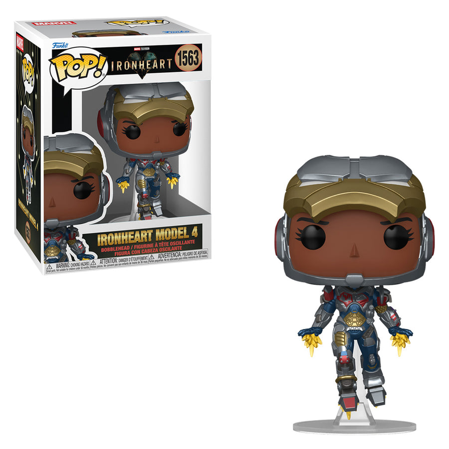 FUNKO POP MARVEL IRONHEART - IRONHEART MODEL 4 1563 BRINDE