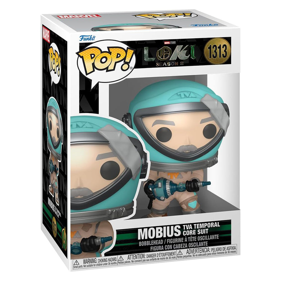 FUNKO POP MARVEL LOKI S2 - MOBIUS (TVA TEMPORAL CORE SUIT) 1313