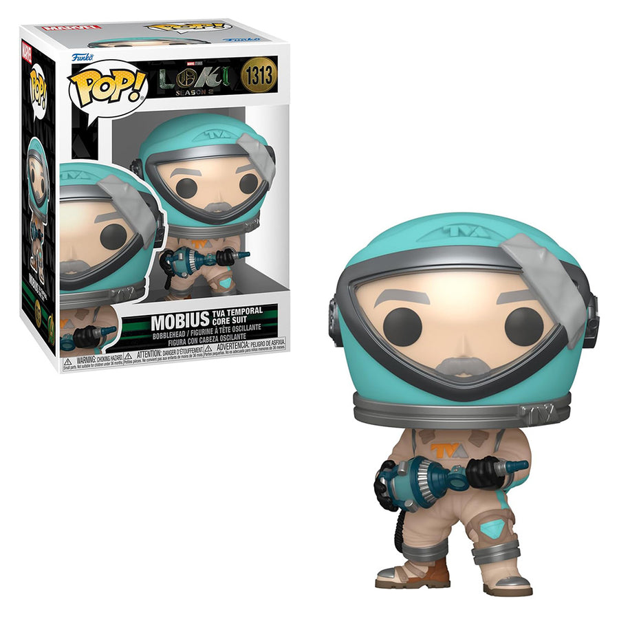 FUNKO POP MARVEL LOKI S2 - MOBIUS (TVA TEMPORAL CORE SUIT) 1313