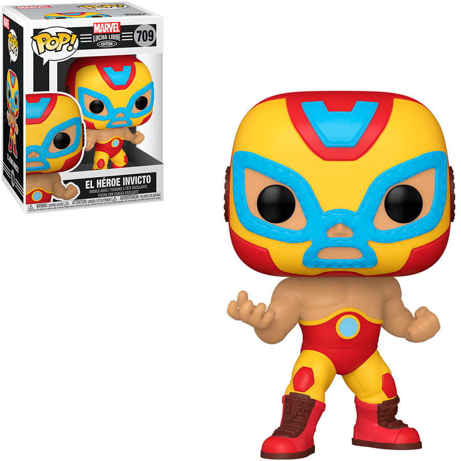 FUNKO POP MARVEL LUCHA LIBRE EDITION - EL HEROE INVICTO 709