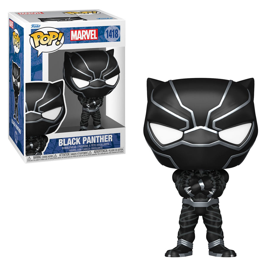 FUNKO POP MARVEL MARVEL NEW CLASSICS - BLACK PANTHER 1418 BRINDE