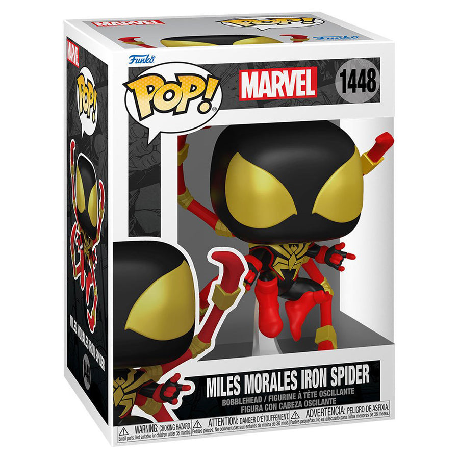 FUNKO POP MARVEL - MILES MORALES IRON SPIDER 1448
