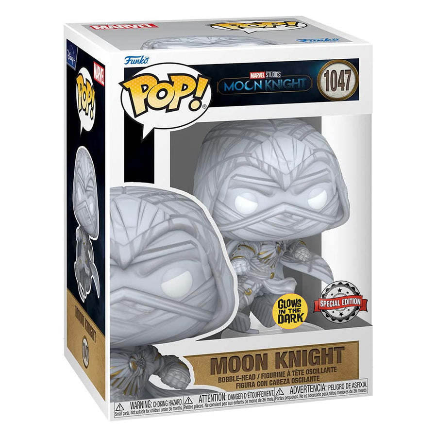 FUNKO POP MARVEL - MOON KNIGHT 1047 (GLOWS IN THE DARK)