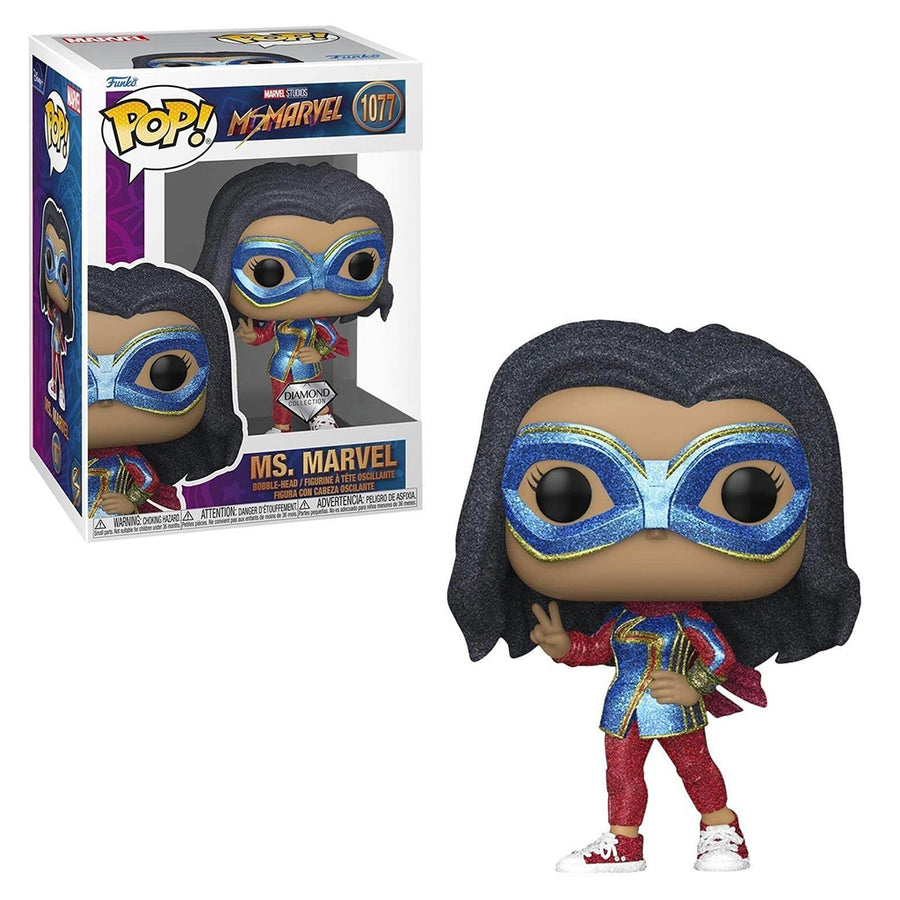 FUNKO POP MARVEL MS.MARVEL (DIAMOND) 1077 BRINDE