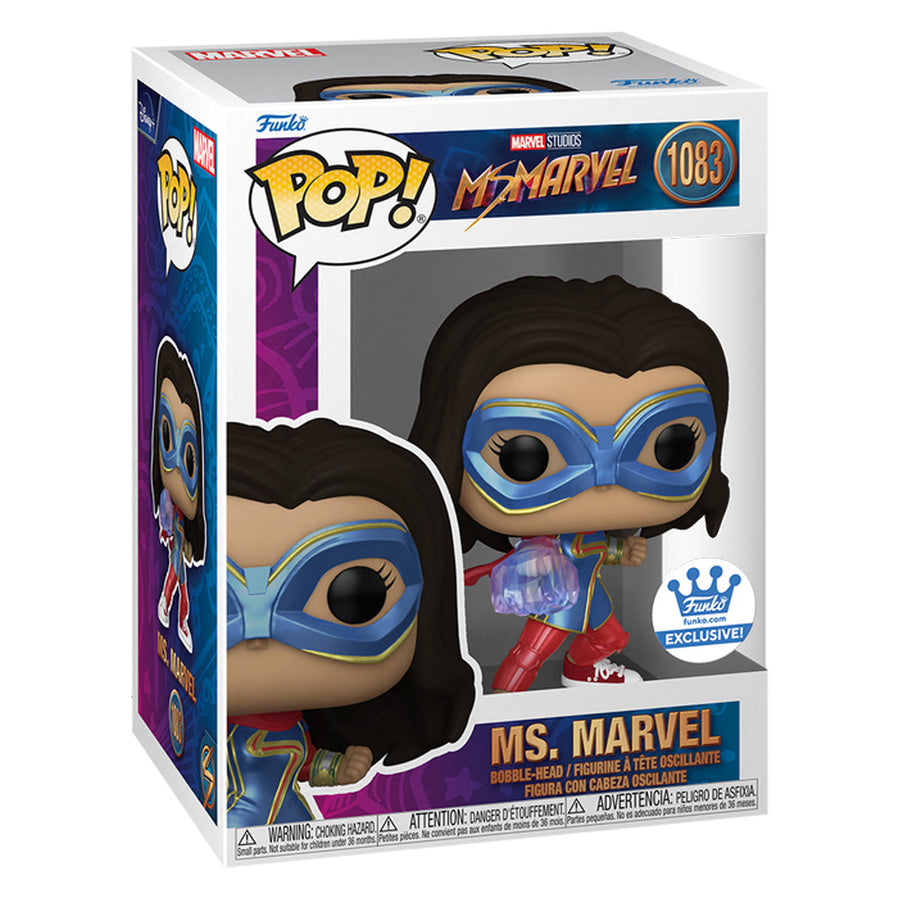 FUNKO POP MARVEL MS MARVEL EXCLUSIVE - MS.MARVEL WITH LIGHT ARM 1083