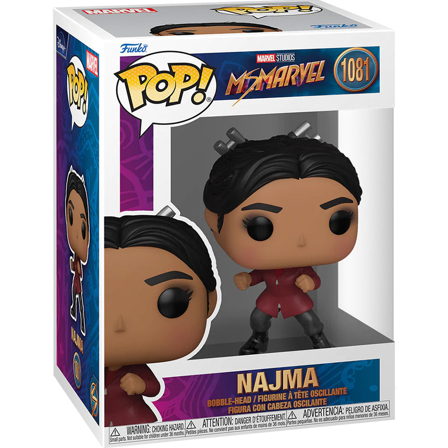 FUNKO POP MARVEL MS MARVEL - NAJMA 1081