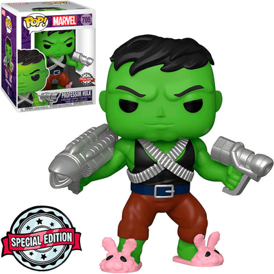 FUNKO POP MARVEL EXCLUSIVE - PROFESSOR HULK 705 (SUPER SIZED 6")