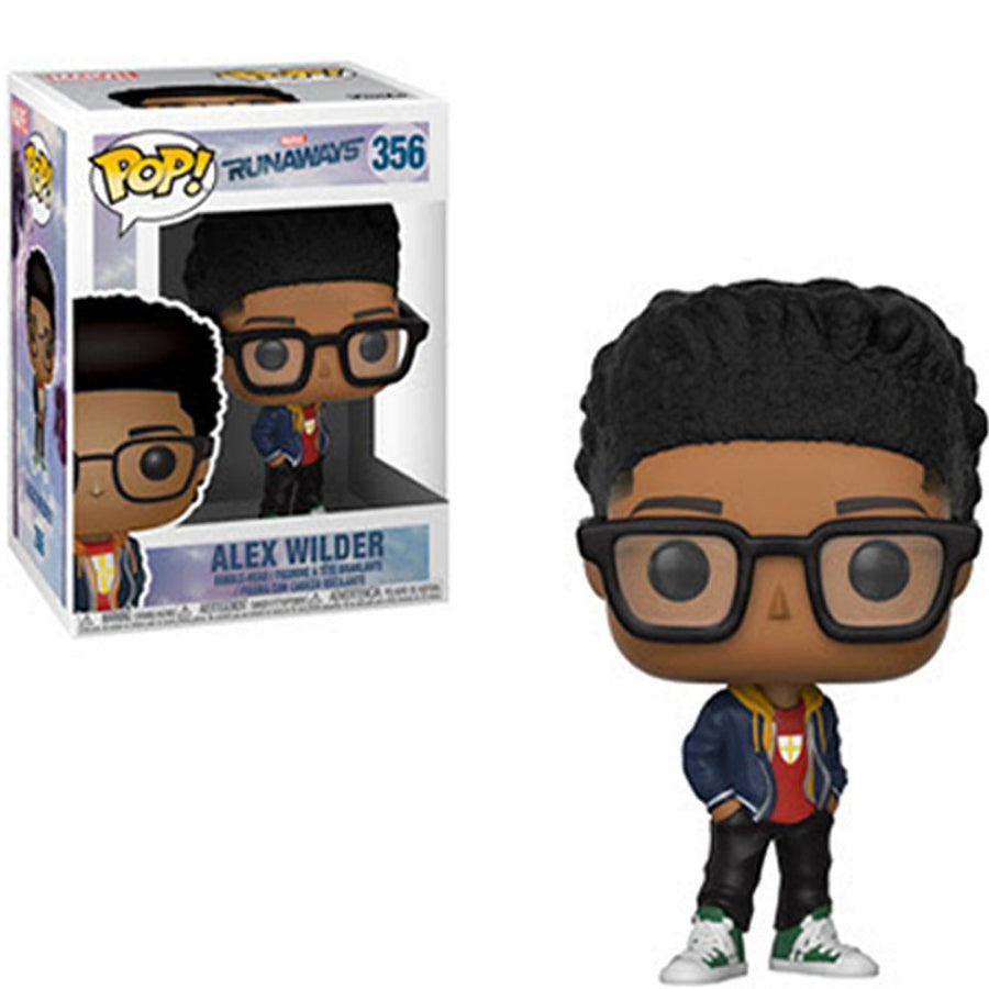 FUNKO POP MARVEL RUNAWAYS - ALEX WILDER 356 BRINDE
