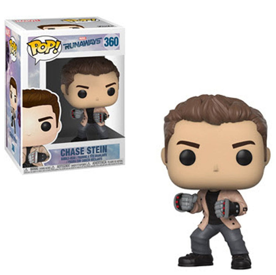 FUNKO POP MARVEL RUNAWAYS - CHASE STEIN 360 BRINDE