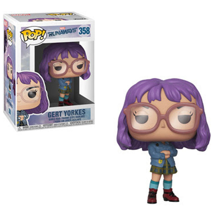 FUNKO POP MARVEL RUNAWAYS - GERT YORKES 358 BRINDE