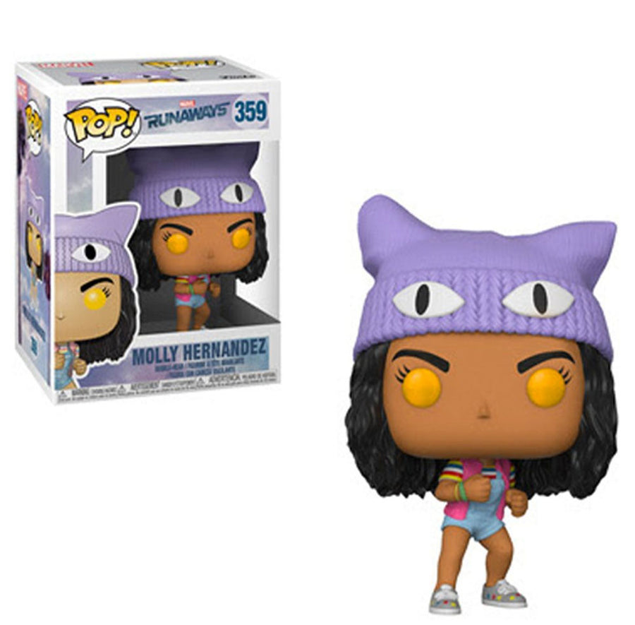 FUNKO POP MARVEL RUNAWAYS - MOLLY HERNANDEZ 359 BRINDE