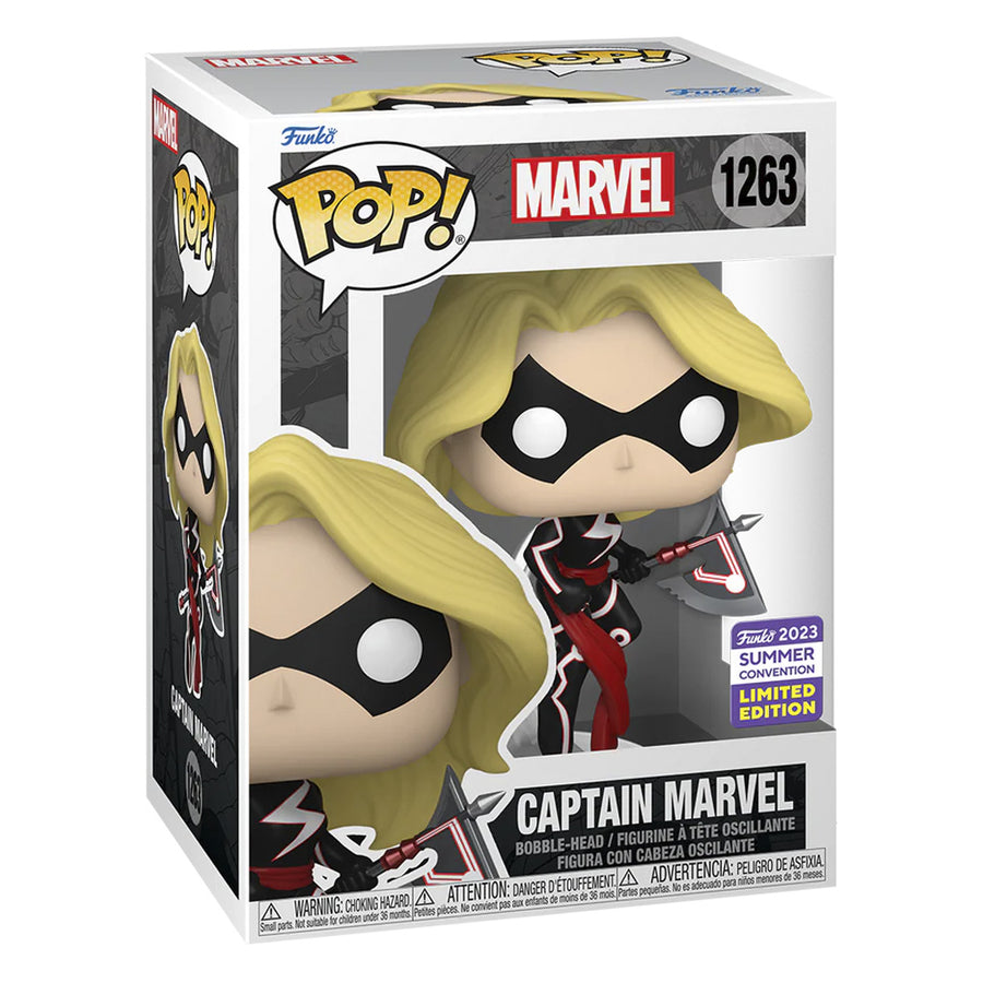 FUNKO POP MARVEL SAN DIEGO COMIC CON 2023 - CAPTAIN MARVEL WITH AXE 1263