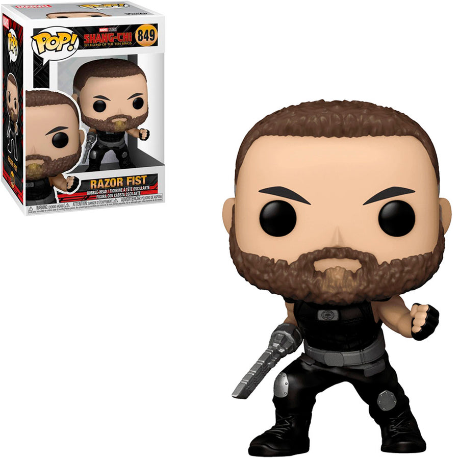 FUNKO POP MARVEL SHANG-CHI - RAZOR FIST 849 BRINDE