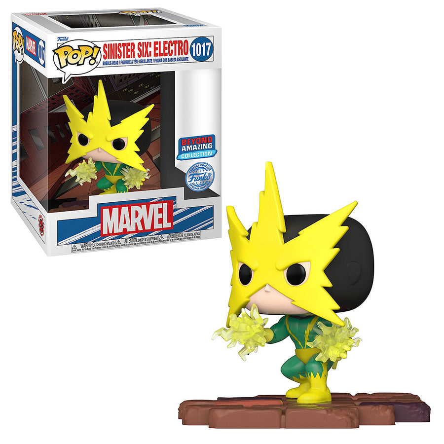 FUNKO POP MARVEL SINISTER SIX DELUXE - ELECTRO 1017 BRINDE