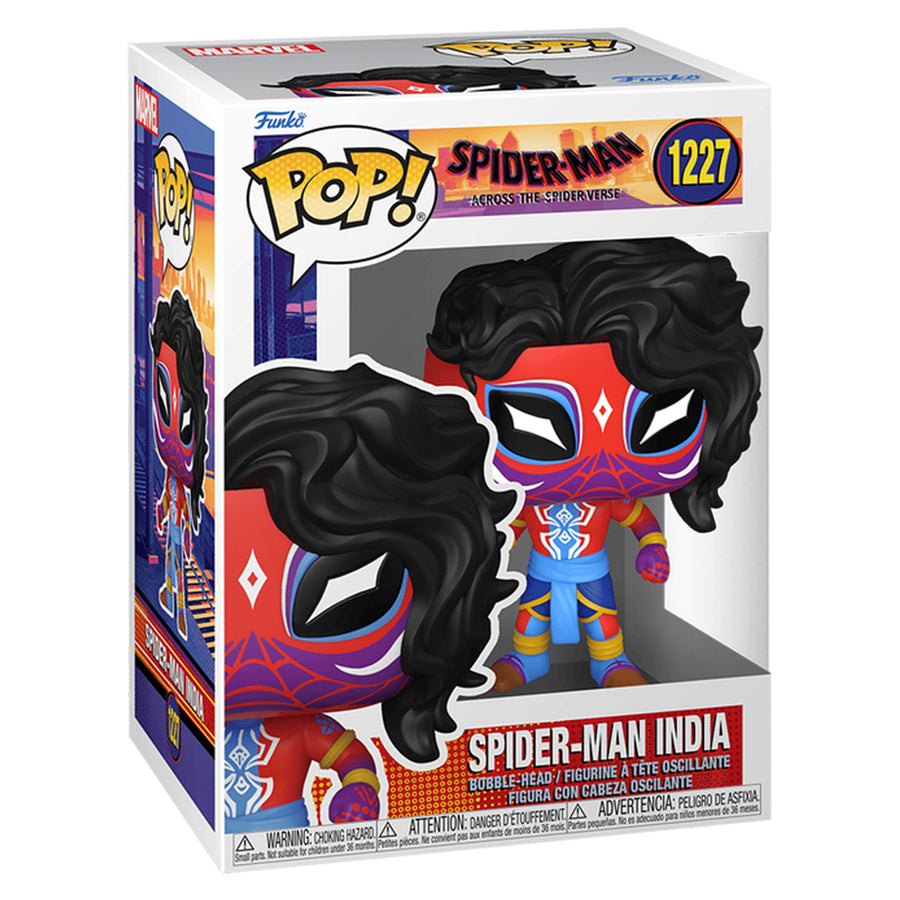 FUNKO POP MARVEL SPIDER-MAN: ACROSS THE SPIDER-VERSE - SPIDER-MAN INDIA 1227