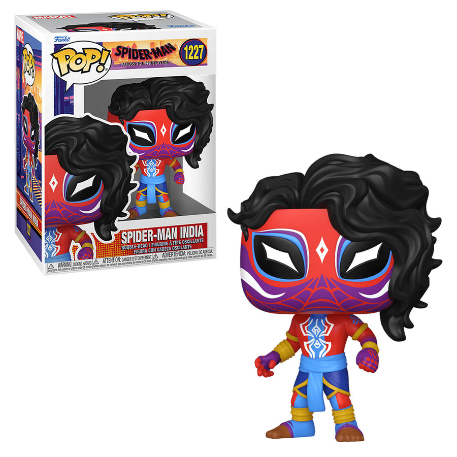 FUNKO POP MARVEL SPIDER-MAN: ACROSS THE SPIDER-VERSE - SPIDER-MAN INDIA 1227 BRINDE