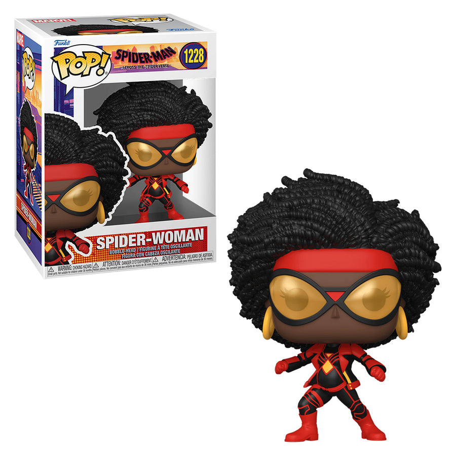 FUNKO POP MARVEL SPIDER-MAN: ACROSS THE SPIDER-VERSE - SPIDER-WOMAN 1228 BRINDE