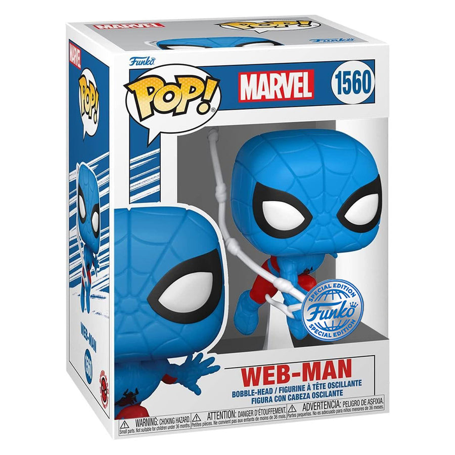 FUNKO POP MARVEL SPIDER-MAN EXCLUSIVE - WEB MAN 1560