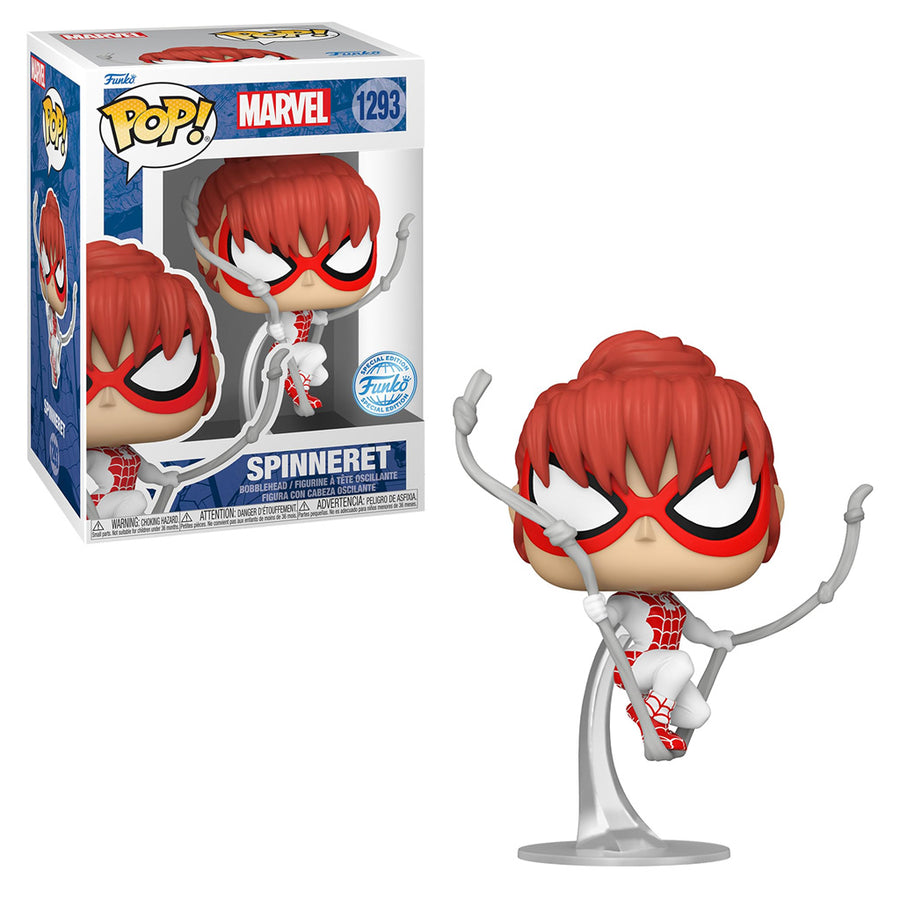 FUNKO POP MARVEL SPIDER-MAN EXCLUSIVE - SPINNERET 1293 BRINDE