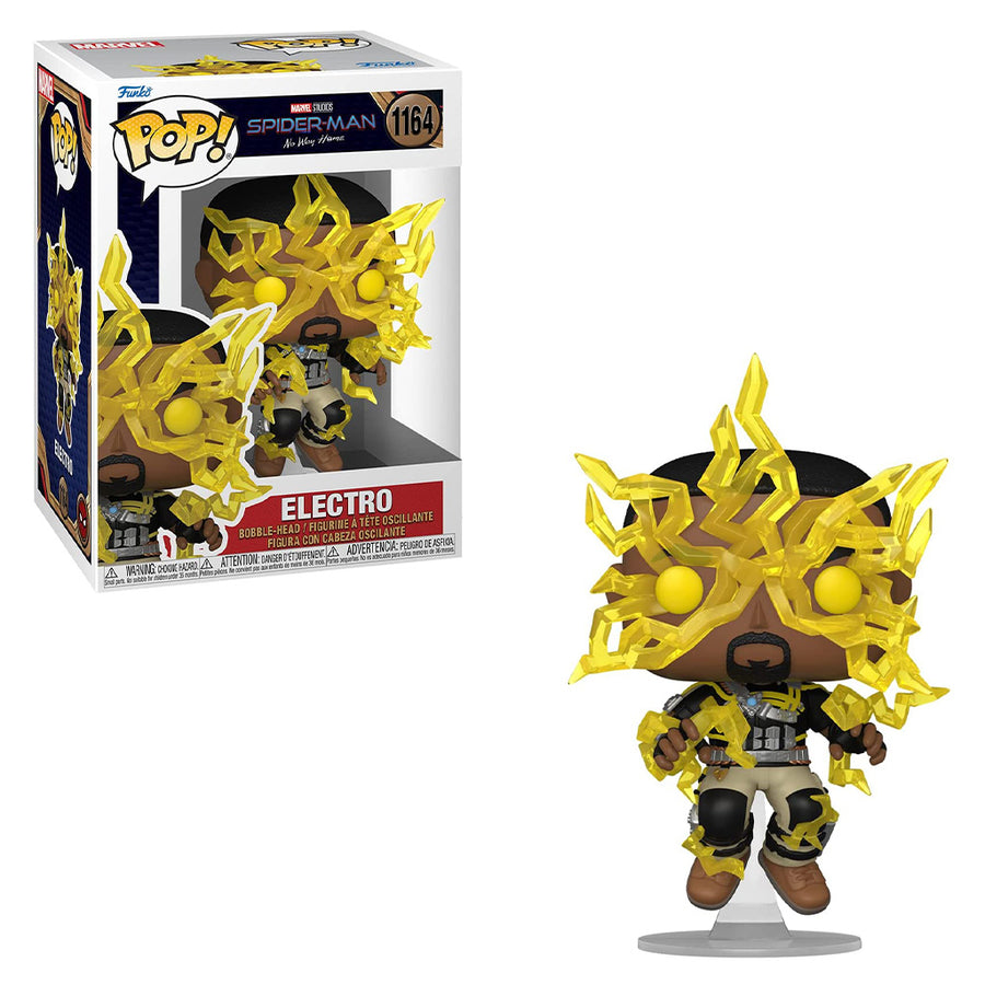 FUNKO POP MARVEL SPIDER-MAN NO WAY HOME S3 - ELECTRO 1164 BRINDE