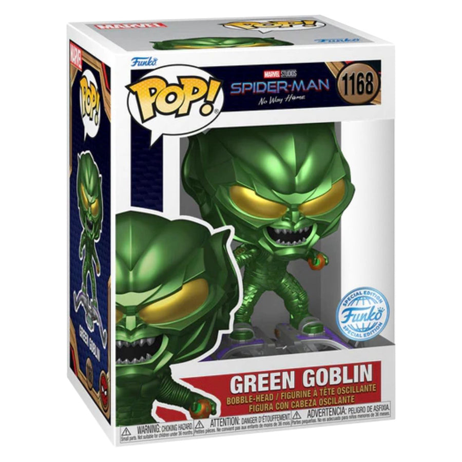 FUNKO POP MARVEL SPIDER-MAN FAR FROM HOME S3 EXCLUSIVE - GREEN GOBLIN 1168