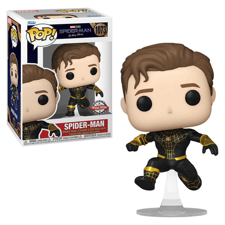FUNKO POP MARVEL SPIDER-MAN: NO WAY HOME EXCLUSIVE - SPIDER-MAN (BLACK & GOLD SUIT) 1073
