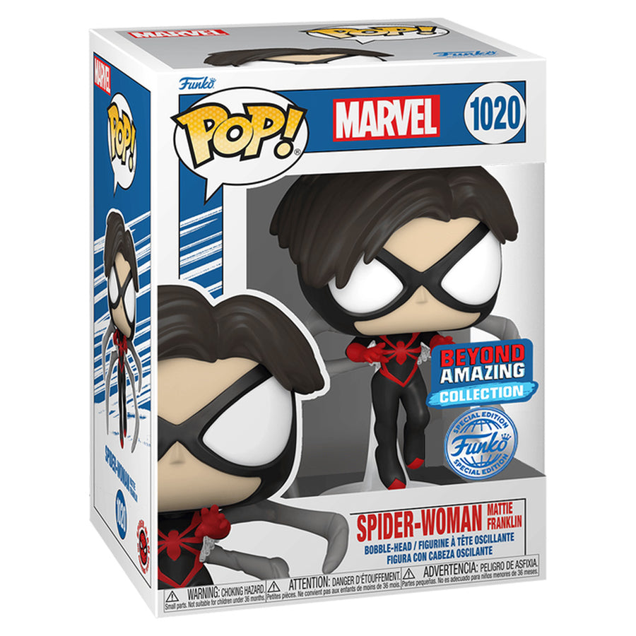 FUNKO POP MARVEL EXCLUSIVE - SPIDER-WOMAN MATTIE FRANKLIN 1020