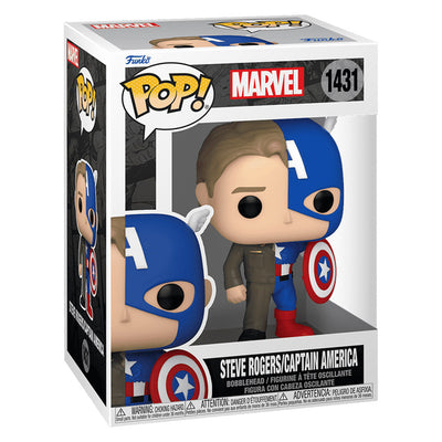 FUNKO POP MARVEL - STEVE RODGERS/CAPTAIN AMERICA 1431