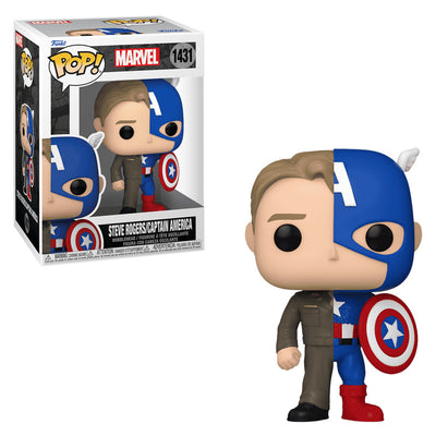 FUNKO POP MARVEL - STEVE RODGERS/CAPTAIN AMERICA 1431