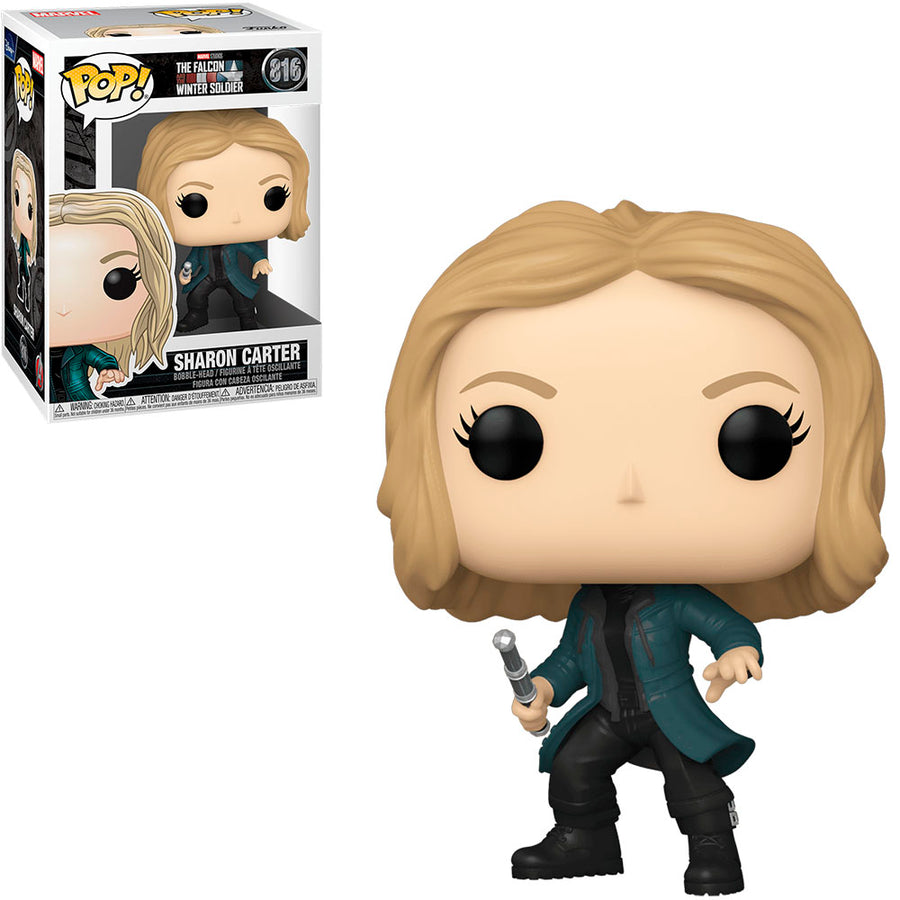 FUNKO POP MARVEL THE FALCON AND THE WINTER SOLDIER - SHARON CARTER 816 BRINDE