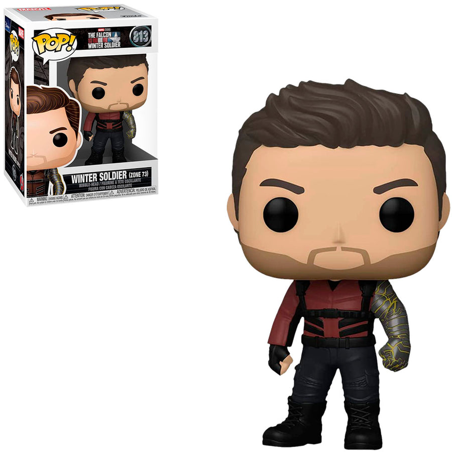 FUNKO POP MARVEL THE FALCON AND THE WINTER SOLDIER - WINTER SOLDIER (ZONE 73) 813 BRINDE