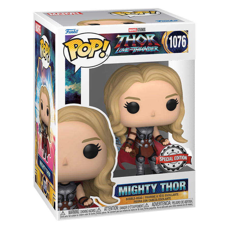 FUNKO POP MARVEL THOR: LOVE AND THUNDER EXCLUSIVE - MIGHTY THOR 1076