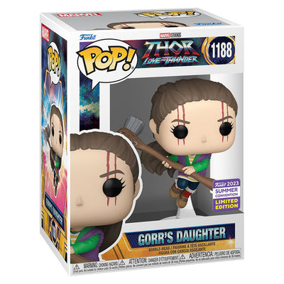 FUNKO POP MARVEL THOR: LOVE AND THUNDER SAN DIEGO COMIC CON 2023 - GORR'S DAUGHTER 1188
