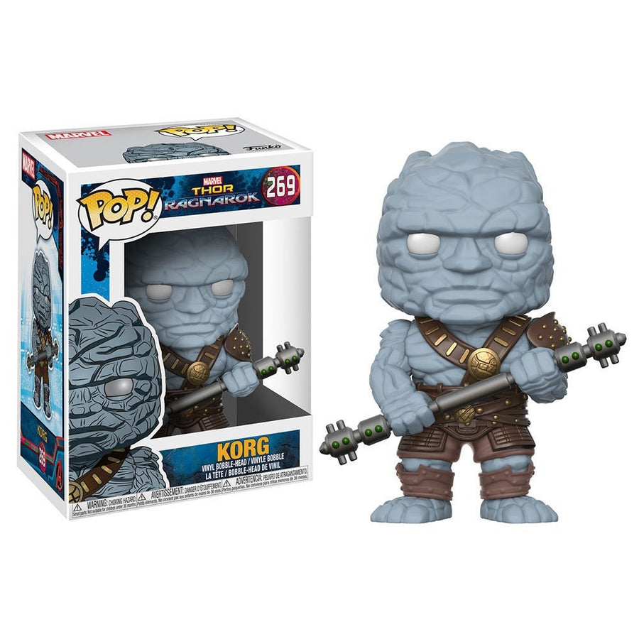 FUNKO POP MARVEL THOR RAGNAROK - KORG 269 BRINDE