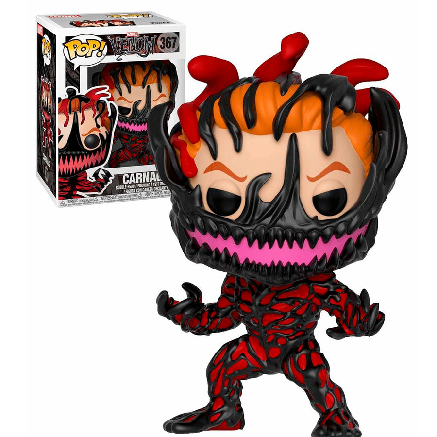FUNKO POP MARVEL VENOM - CARNAGE 367 BRINDE