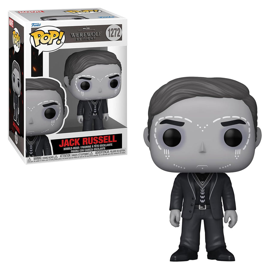 FUNKO POP MARVEL WEREWOLF BY NIGHT - JACK RUSSEL 1272 BRINDE