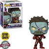 Funko Pop Marvel What If...? Exclusive - Zombie Iron Man 944 (Glows In The Dark)